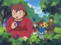Ash's miscolored sleeve