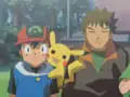 Pikachu's black eyes