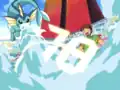Vaporeon's missing head fin