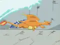 Charizard's wing error