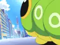 Caterpie's miscolored mouth