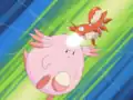 Chansey's miscolored tail