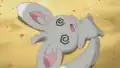 Minccino's miscolored paw