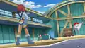 Skyla's hair is colored the same as her hair accessory