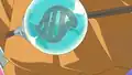 Brock's Key Stone located on his necklace