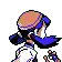 Kris with a blue Poké Ball in Generation II