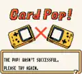 "The Pop wasn't successful. Please try again."
