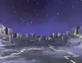 The Infinite Tower's summit.