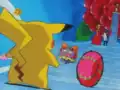 Pikachu's missing back stripes