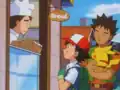 Ash's miscolored bag