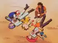 Brock's miscolored jacket