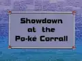 The title card error
