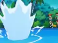 Pikachu in midair