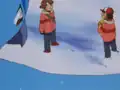 Ash's shoes are completely white