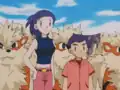 Arcanine's miscolored face