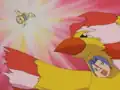 The costume's miscolored wings