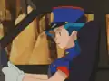 Officer Jenny's miscolored shirt