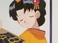 The miscolored hair pin