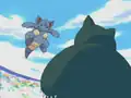 Nidoqueen's blue jaw