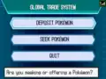 The GTS interface in Black, White, Black 2, and White 2.
