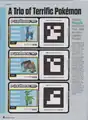 Cobalion, Terrakion, and Virizion featured in Nintendo Power