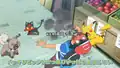 In the first variant, Litten scorches Ash's face