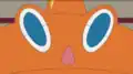 Rotom's miscolored eyes
