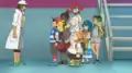 Ash's miscolored bag straps