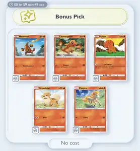 Bonus pick example