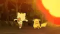 Squishy disappears from Pikachu's back.