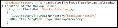 with powershell ISE