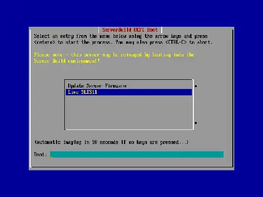 ELILO screenshot