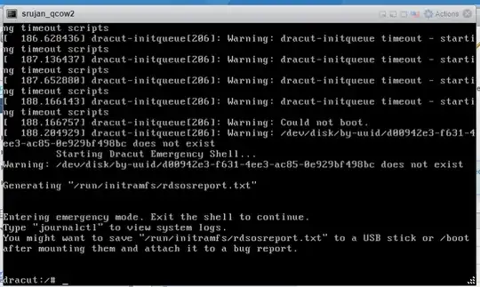 error screenshot