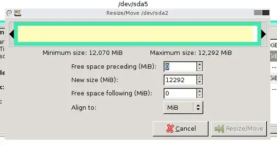 no unallocated space