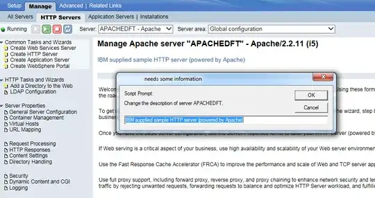 HTTPAdmin server description interface