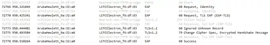 Packet capture of Windows 11 machine