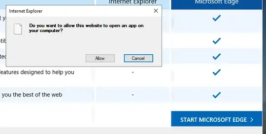 Prompt to allow app