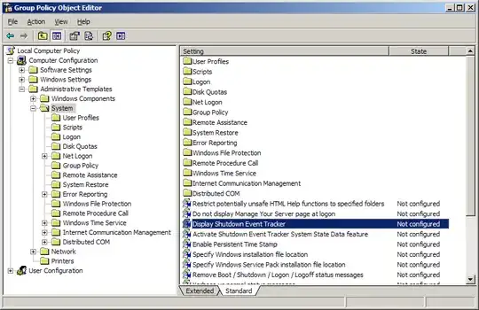 Group Policy Object Editor
