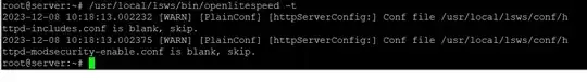 litespeed configure