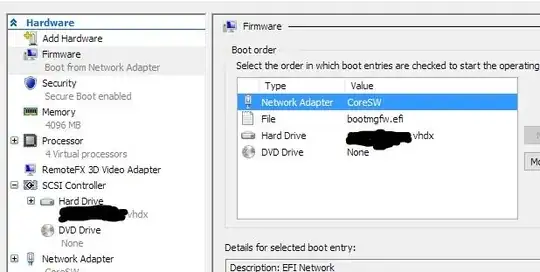 VM Settings
