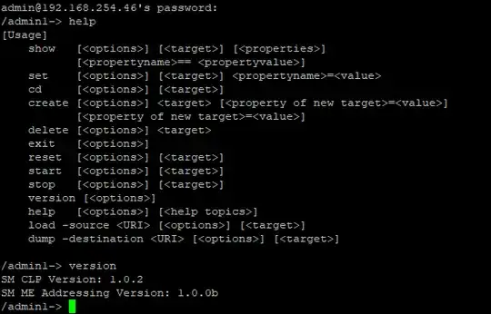SSH Screen shot