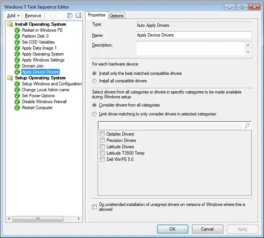 task sequence