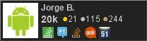 perfil de Jorge B. no Stack Exchange, uma rede gratuita de sites de perguntas e respostas orientadas à comunidade