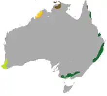 Map of range
