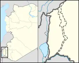 Al-Rafid is located in the Golan Heights