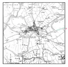1: Map of Padiham c.&nbsp;1844
