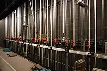 Stagecraft&nbsp;–  a locking rail backstage