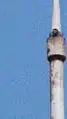 Handheld. Zoom 72×, Optical zoom 10×, and Digital zoom 7.2×, 2&nbsp; MP from 16&nbsp; MP maximum, ISO 800, 1/640, F/14.0, more noise, but the detail is still clear. Magnification in deteriorated digital zoom zone is 72× : 28 = 2.6×
