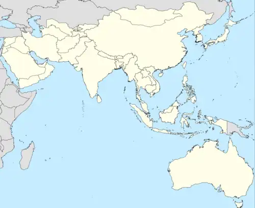 Solar eclipse of August 18, 1868 is located in Asian Football Confederation