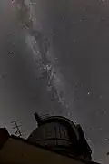 Autumn Milky Way above the main dome